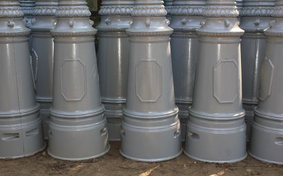 Производство чугунных цоколей для опор освещения