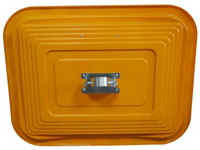 Прямоугольное индустриальное сферическое зеркало INDU 600x800
