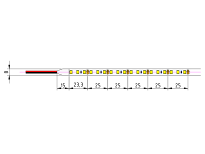 Светодиодная лента LP IP22 2835/120 LED
