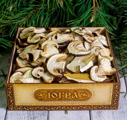 Сушеные белые грибы боровики Сибирские 100 гр 