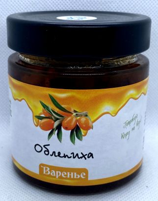 Варенье из дикорастущей лесной облепихи 200 гр 