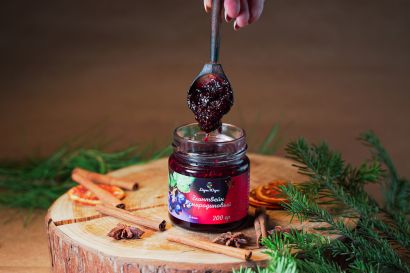 Глинтвейн смородиновый из дикорастущей лесной смородины 200 гр