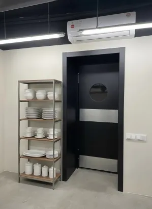 Маятниковые двери для ресторанов