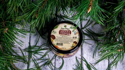 Закуска грибная из белых грибов боровиков 200гр 