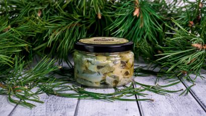 Закуска грибная из груздей 200гр