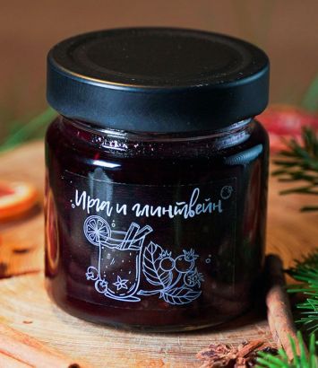 Ирга и глинтвейн из дикорастущей лесной ирги 200 гр 