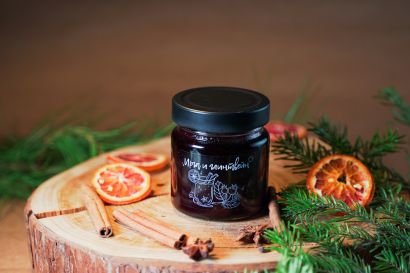 Ирга и глинтвейн из дикорастущей лесной ирги 200 гр 