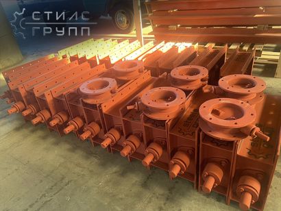 Клапаны ПГВУ круглые и прямоугольные для пылегазовоздухопроводов