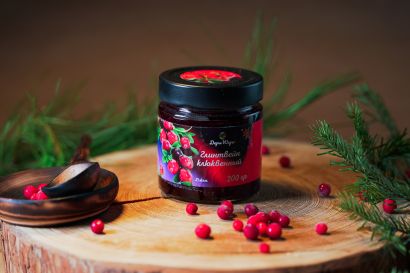 Глинтвейн клюквенный из дикорастущей лесной клюквы 200 гр