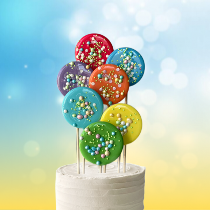 Леденцы на палочке фигурные