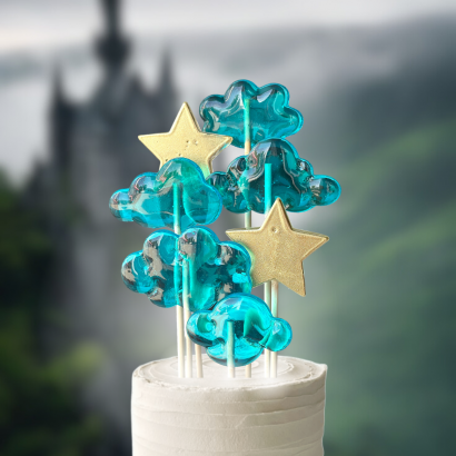 Леденцы на палочке фигурные