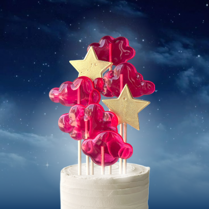 Леденцы на палочке фигурные