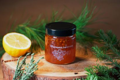 Морошка лесная - дикорастущая в сахаре 100 гр