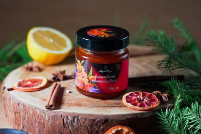 Глинтвейн облепиховый из дикорастущей лесной облепихи 200 гр