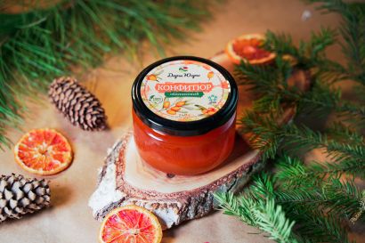 Конфитюр из лесной - дикорастущей облепихи 240 гр 