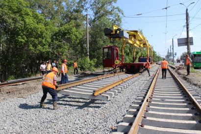 Путеукладчик на базе трамвая (под заказ)