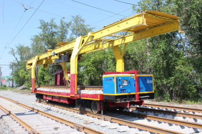 Путеукладчик на базе трамвая (под заказ)