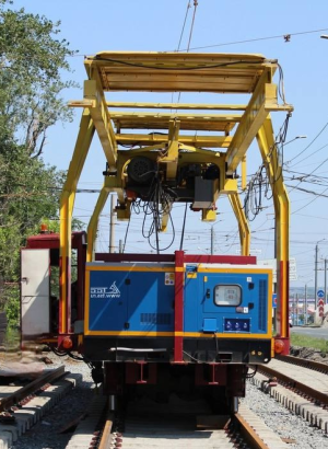 Путеукладчик на базе трамвая (под заказ)