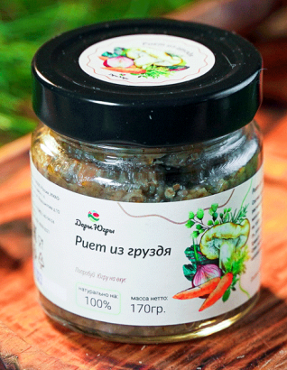 Риет из груздя 170гр 
