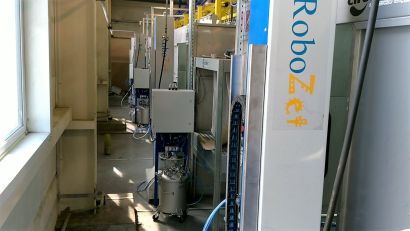 RoboZET - 1-3 осевые роботы-манипуляторы для промышленной покраски