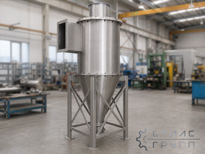 Циклоны С-14 и С-24 для сухой очистки воздуха от пыли