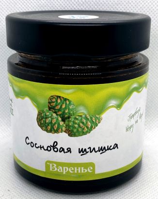 Варенье из молодых сосновых шишек в сосновом сиропе 200 гр 