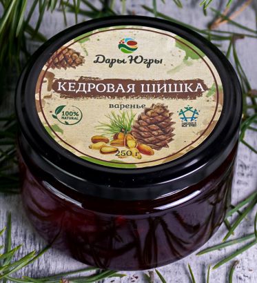 Варенье из кедровой шишки 250 гр