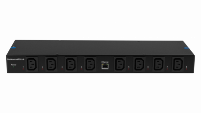 Управляемый блок распределения питания DistKontrolPDU-8 (1U)