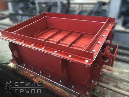 Клапаны МВН и ПК для пылегазовоздухопроводов