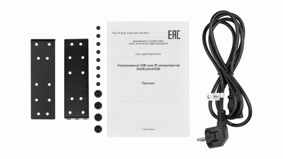 Управляемый USB over IP концентратор DistKontrolUSB-16 2.0