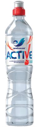 Вода со вкусом любимых фруктов и ягод Лебёдушка ACTIVE без газа. SportLock