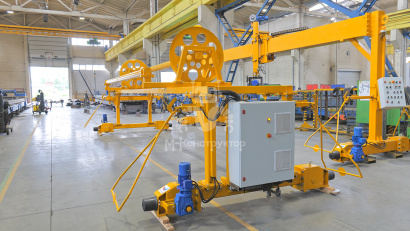 Размотчик термополотна