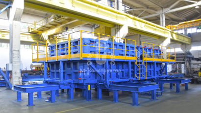 Установка формования приямков трансформаторной подстанции