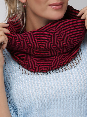 ШАРФ-СНУД ВЯЗАНЫЙ