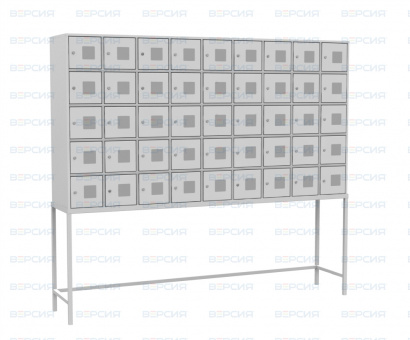 Шкафы абонентские на подставке с окошками