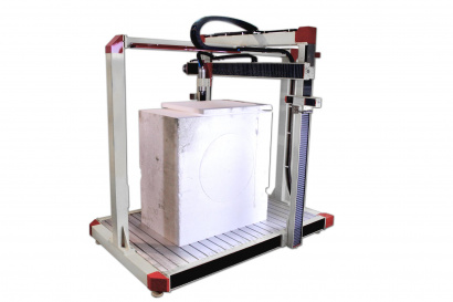 ЧПУ станок резки пенопласта CNC styrofoam-2 (1100x2100x 1100)