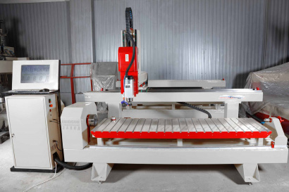 Балясинный станок ЧПУ по дереву и камню 757-2 (1500x300x300x360°)