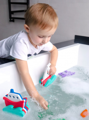 Игрушка-конструктор для купания Кораблик