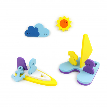 Конструктор для купания Кораблики