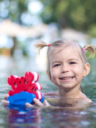 Игрушка-конструктор для купания Краб