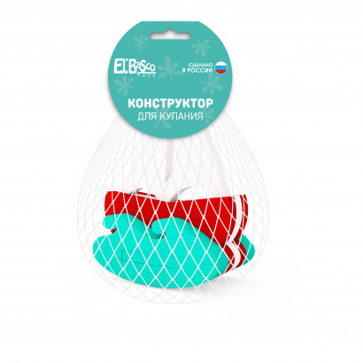 Игрушка-конструктор для купания Парусник