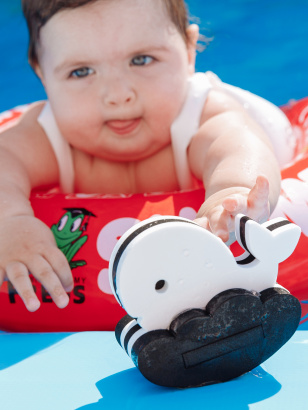 Игрушка-конструктор для купания Кит