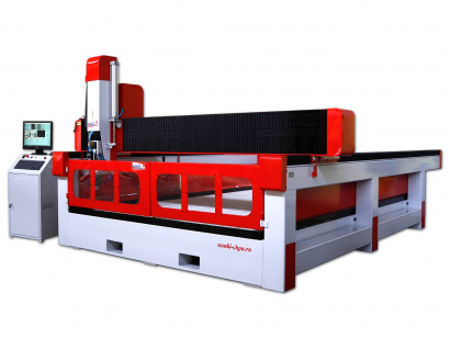 Фрезерный ЧПУ станок по камню «Мастер-1+А» (1300x1500x400)