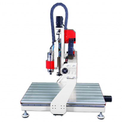 Настольный чугунный фрезерный станок ЧПУ 707-2 (400x400x200)