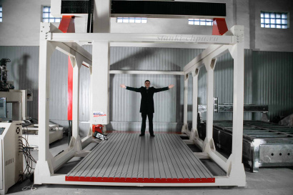 Станок ЧПУ 5-осевой для обработки пенопласта (Пенорез-2+5) (1100x2100x 1100)