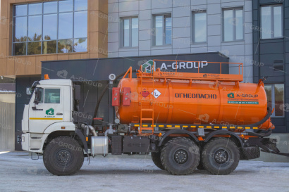 АКН-10 на шасси Камаз 43118-50 (КО-505, доп горловина, тех люк, подогрев слива)