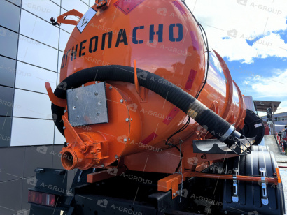 АКН-10 на шасси УРАЛ NEXT 4320-72 (КО-505, доп горловина, тех люк, подогрев слива)