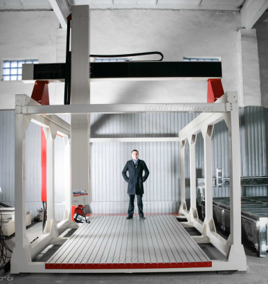 Станок ЧПУ 5-осевой для обработки пенопласта (Пенорез-5+5) (1100x2100x 1600)