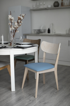 Стул Runko  Белый (экокожа)