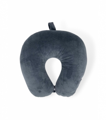 Подушка для перелетов Double, тянущаяся ткань+велюр, Mi190